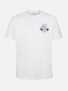 Man Cotton T-shirt With Fiat 500 Placed Print And Embroidery | Fiat 500 Special Edition