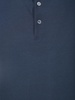 Blue Crepe Polo