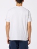 Man Cotton T-shirt Austin With Watch Print And Embroidery