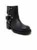 Ash Black Leather Boots