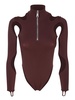 Sculpting Brown Bodysuit