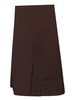 Brown Wool Crepe Suit