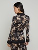 Jordana Satin Wrap Blazer