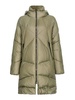 Green Quilted Vest with Hood