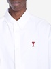 AMI Boxy Fit ADC Cotton-Poplin Short Sleeve Shirt - S
