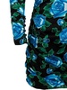 Silk floral dress