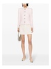 Sequin Checked Tweed Jacket