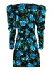 Silk floral dress