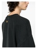 Black Logo Print Hoodie