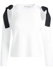 Dara bow-embellished wool-blend jumper