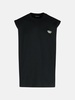 BLACK COTTON TANK TOP