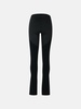 'YOGA' BLACK POLYESTER BLEND LEGGINGS