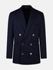 BLUE WOOL BLAZER