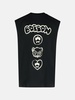 BLACK COTTON TANK TOP