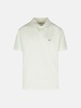 WHITE COTTON POLO SHIRT