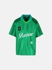 'FOOTBALL' GREEN POLYESTER T-SHIRT