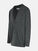 GREY WOOL CARDIGAN