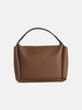 Tod'S 'Mini' Brown Leather Top Case