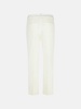 ETNA' WHITE COTTON PANTS