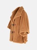 'GEORGE' HOOD IN BROWN CAMEL BLEND