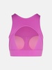PURPLE POLYESTER TOP