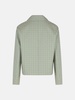 LIGHT BLUE COTTON BLEND JACKET