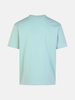 'BOXY' MUSK GREEN COTTON T-SHIRT