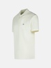 WHITE COTTON POLO SHIRT