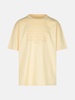 'OVER' BEIGE COTTON T-SHIRT