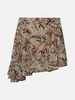 'TEYANA' SKIRT IN BEIGE SILK