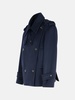 'LAVENO' BLUE WOOL BLEND COAT