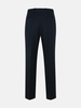 NAVY VIRGIN WOOL TROUSERS