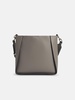 Stella Mccartney 'Soft' Grey Vegan Leather Crossbody Bag Women