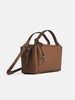 Tod'S 'Mini' Brown Leather Top Case