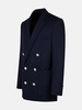 BLUE WOOL BLAZER