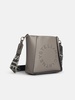 Stella Mccartney 'Soft' Grey Vegan Leather Crossbody Bag Women