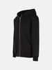 'LENS' BLACK COTTON SWEATSHIRT