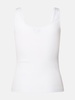 WHITE COTTON TANK TOP