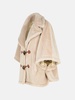 'GEORGE1' BEIGE ALPACA BLEND CAPE