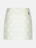 Moncler Cream Polyamide Miniskirt Women