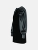'ZARELIA' BLACK SILK DRESS