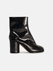 Maison Margiela Black Leather Ankle Boots