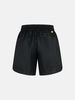 BLACK POLYAMIDE BERMUDA SHORTS