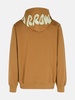 BROWN COTTON SWEATSHIRT