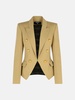 BEIGE COTTON BLAZER