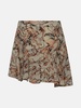 'TEYANA' SKIRT IN BEIGE SILK