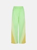 GREEN POLYESTER PANTS