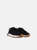 Maison Margiela '50-50' Black Leather Blend Sneakers Men