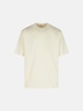 CREAM COTTON T-SHIRT