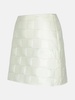 Moncler Cream Polyamide Miniskirt Women